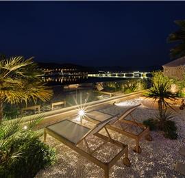 Selection of 5 bedroom seafront villas with heated pool on Ciovo near Trogir, sleeps 10